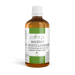 Macerat z Korzenia Żywokostu w Zimnotłoczonym Oleju Słonecznikowym, Esent, 50ml