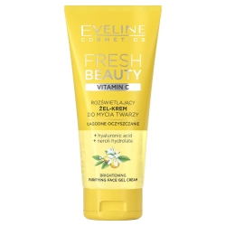 Eveline Cosmetics Fresh Beauty rozświetlający żel-krem do mycia twarzy z witaminą C, 150ml