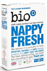 Nappy Fresh Bio-D Стиральный порошок антибактериальный, для детской одежды, 500г