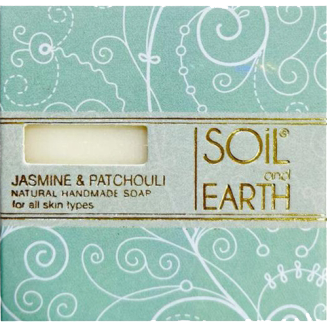 Jaśmin i Paczula Naturalne Mydło, Soil &amp; Earth, 100g