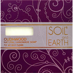Oud Wood Oriental Natural Handmade Soap, Soil & Earth, 100g