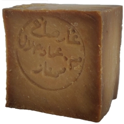Mydło z Aleppo, 16% oleju laurowego, kwadratowe, bez opakowania, Janapp, 200g