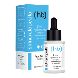 Nawilżające serum do twarzy z 10% kwasem hialuronowym i witaminą B5, Skincyclopedia, 30ml