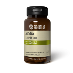 Люцерна, Alfalfa, Nature's Sunshine, 100 капсул