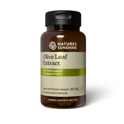 Экстракт оливкового листа Olive Leaf Extract, Nature's Sunshine, 60 капсул