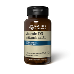 Витамин D3, Nature's Sunshine, 60 таблеток