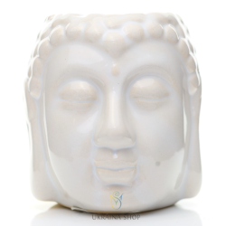 Buddha Oil Burner - White