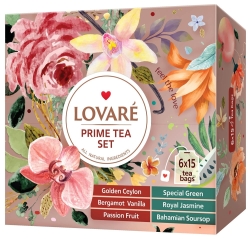 Набор чая Lovare Prime Tea Set 157,5г 90шт