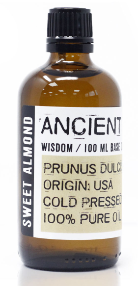 Olej Bazowy ze Słodkich Migdałów, Ancient Wisdom, 100ml