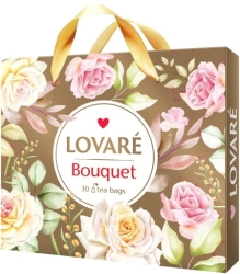Lovare “Bouquet” Tea Set – 6 Flavours, 30 Sachets (5 Envelopes Each)