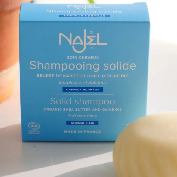 Szampon w kostce, do włosów normalnych, Najel, 75g