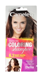 Delia Cosmetics Cameleo Szampon koloryzujący nr 6.3 Orzechowa Mocha  1szt