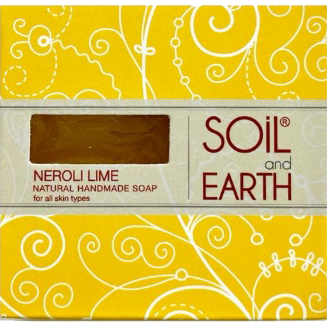 Neroli i Limonka Naturalne Mydło, Soil &amp; Earth, 125g