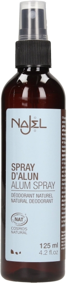 Ałun w Sprayu, Naturalny Dezodorant, Najel, 125ml
