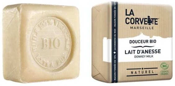 Mydło BIO Organiczne Ośle Mleko, Ecocert, La Corvette, 100g