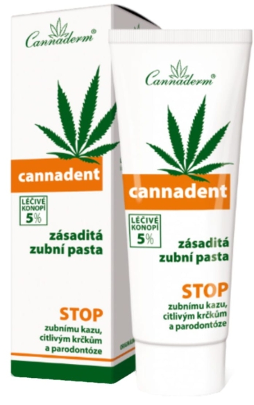 Konopna Pasta do Zębów Cannaderm Cannadent, 75g