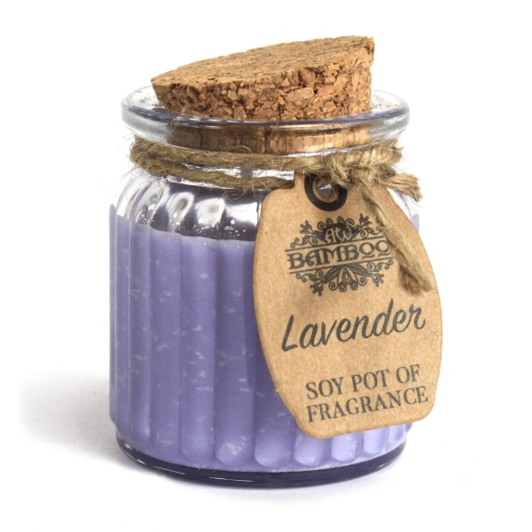 Lawenda Świeca Zapachowa Sojowa, 60g