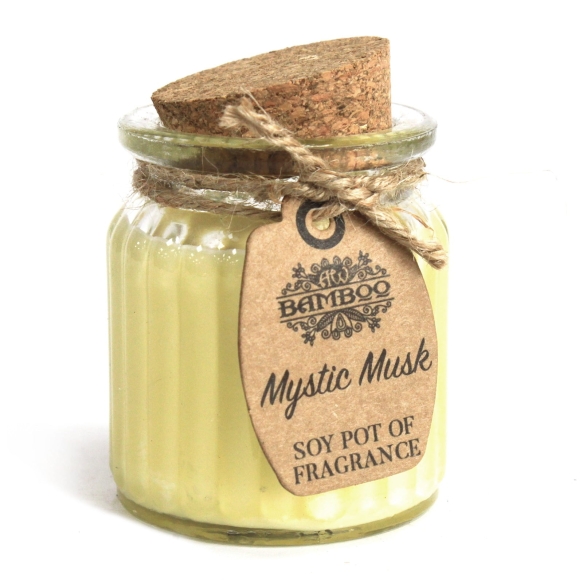 Piżmo (Musk) Świeca Zapachowa Sojowa, 60g