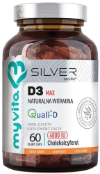 Витамин D3 MAX 4000iu SILVER PURE MyVita