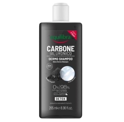 Szampon do włosów oczyszczający z aktywnym węglem Detox, EQUILIBRA Carbone, 265ml
