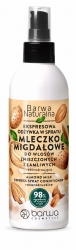 BARWA Naturalna Mleczko Migdałowe Ekspresowa Odżywka w sprayu do włosów zniszczonych i łamliwych 200ml