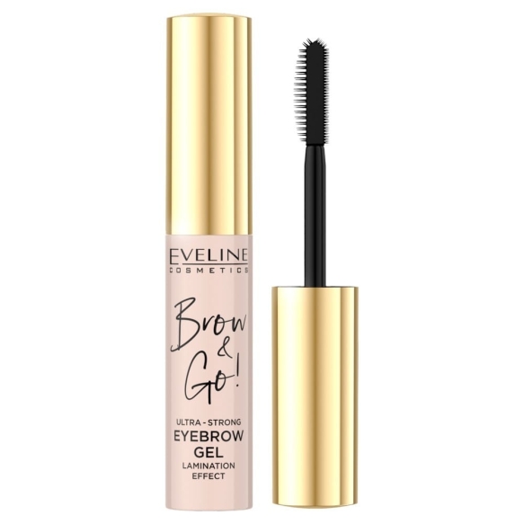 EVELINE Brow &amp; Go! Żel do brwi - ultra mocny 6ml