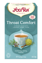 Yogi Tea Throat Comfort, tee bags, 17 x 1,9g