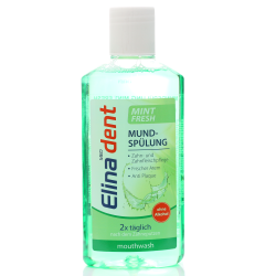 Płyn do płukania jamy ustnej Mint Fresh, Elina dent, 250ml