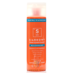 Sulfur Exfoliating Tonic - alcohol-free, BARWA, 200ml