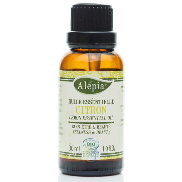 Lemon Essential Oil, Alepia, 30 ml