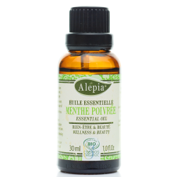 Peppermint Essential Oil, Alepia, 30 ml