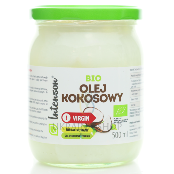 BIO Virgin Coconut Oil, Intenson_500.png