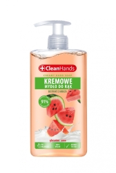 CLEAN HANDS Kremowe mydło w płynie arbuzowe 300 ml