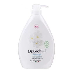 Żel pod prysznic z pompką PLUMERIA, DERMOMED, 1000 ml
