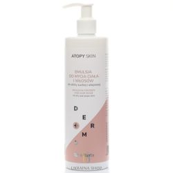 Body & Hair Wash Emulsion for Dry and Atopic Skin, ATOPY SKIN, 400 ml