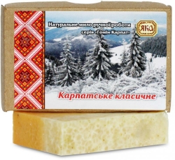 Мыло Натуральное Ручной Работы Карпатское Классическое, Яка