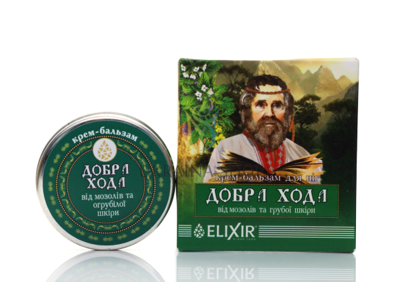 Krem Balsam na Odciski i Zrogowaciałe Pięty, Elixir, 10 ml