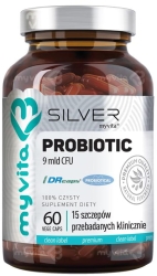 Probiotyk Probiotic 9 mld CFU, MyVita SILVER PURE, 60 kapsułek