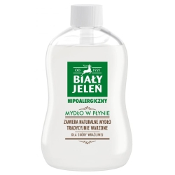 Mydło hipoalergiczne w płynie zapas, Biały Jeleń, 500ml