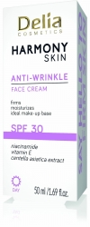 DELIA HARMONY SKIN Krem przeciwzmarszczkowy do twarzy SPF 30