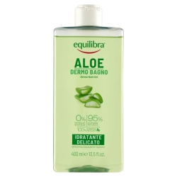 Equilibra Aloe Vera Bath Gel, Moisturizing & Soothing, 400ml