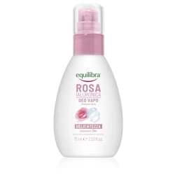 Rose deodorant spray with hyaluronic acid, Equilibra, 75 ml