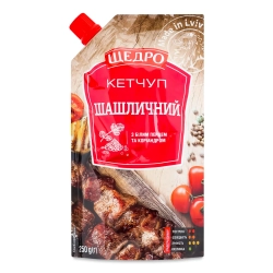 Ketchup do Szaszłyków z pieprzem i Kolendrą, Schedro, 250g