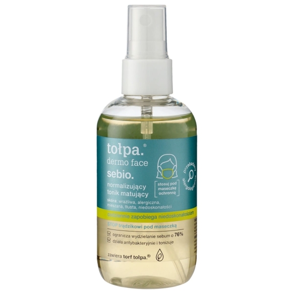 TOŁPA Dermo Face Sebio Normalizujący Tonik matujący 100 ml (mini)