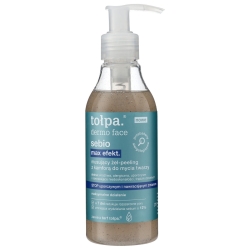 TOŁPA Dermo Face Sebio Max Efekt Musujący Żel-peeling z kamforą do mycia twarzy, 195 ml