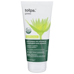 TOŁPA Green Żel micelarny pod prysznic z peelingiem - ujędrniający, 200 ml