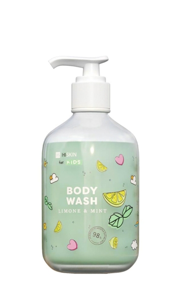 HISKIN for Kids Żel do mycia ciała Limone &amp; Mint 400 ml