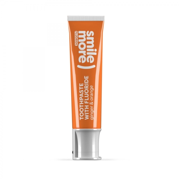 HISKIN Smile More Pasta do zębów z fluorem Orange &amp; ginger 30 ml