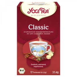 Klasyczna herbata BIO, Yogi Tea, 17 torebek x 2,2g