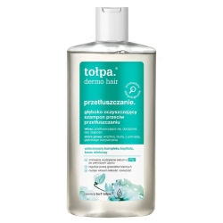 TOŁPA Dermo Hair Przetłuszczanie Szampon głęboko oczyszczający przeciw przetłuszczaniu, 250 ml